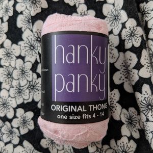 Hanky Panky Original Thong-Rolled-  in Bliss Pink